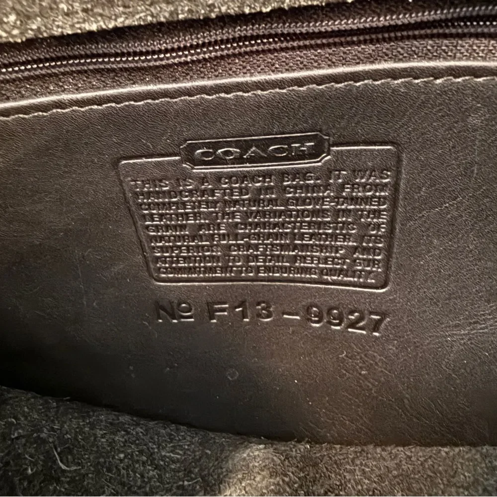 Coach Vintage Willis F13-9927 Leather Bag